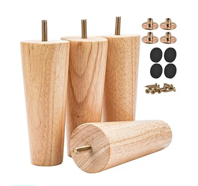 Stožčasta noga za mizo iz masivnega lesa